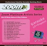 Zoom Karaoke CD+G - Platinum Artists 65: Ricky Nelson & Roy Orbison