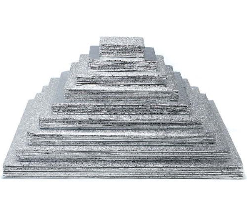 Square Silver Cake Boards - Square Silver Cake Boards 4