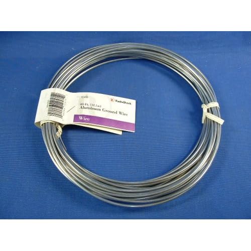 RadioShack 40Ft Aluminum 8 Gauge Ground Wire 15035