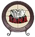 Alabama Crimson Tide Stained Glass Charger Lamp