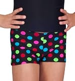 Child Printed Booty Short,N8365PCDOTL,Multi Dot,Large