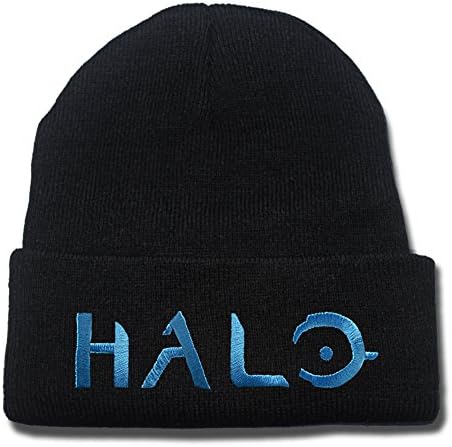 Halo Logo Beanie Fashion Unisex Embroidery Beanies Skullies Knitted Hats Skull Caps