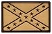 Confederate Tan Flag Embroidered Patch Iron-On Civil War Rebel Uniform Subdued Desert Military Emblem