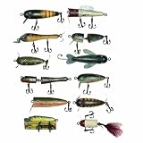 Rivers Edge Products 12 Asst Antique Wood Lure Ornaments