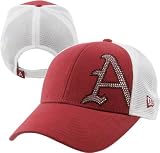 Arkansas Razorbacks Women's New Era Jersey Shimmer Adjustable Trucker Mesh Hat