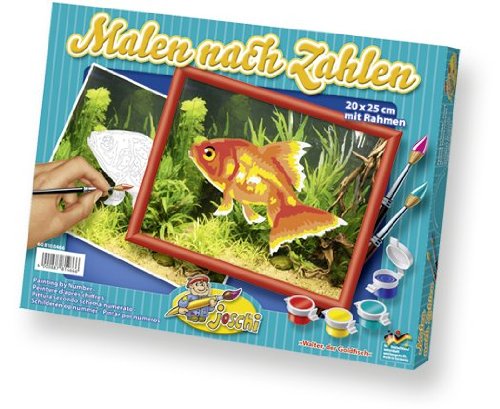 Schipper 608100466 - Joschi Malen nach Zahlen, Walter der Goldfisch Preisvergleich