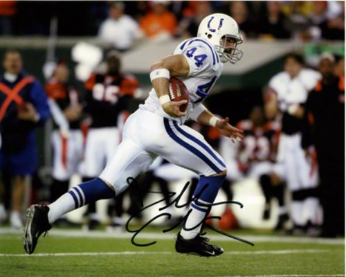 Mounted Memories Indianapolis Colts Dallas Clark Signed 8X10 Photo