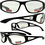 TITAN-INTEGRITY SAFETY GLASSES ANSI Z87.1+ CLEAR LENSES EYEWEAR