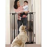 Buy Extra Tall Swing Closed Security Gate - Black by Organize.com
