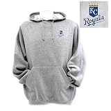 Kansas City Royals MLB Goalie Pullover Hooded Sweatshirt (Heather)
