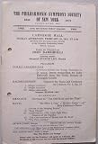 The Philharmonic-Symphony Society of New York 1943, 3957th Concert Program, One Hundred First Season, Under the Direction of John Barbirolli (Carnegie Hall, Sunday Afternoon, February 28, 1943, at 3:00, Broadcast over the coast-to-coast network of the Columbia Broadcasting System)