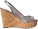 Nine West Women's Axey Metallic Wedge Sandal