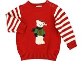 Greendog Baby Boy Holiday Sweater Chili Pepper 6-9 Months