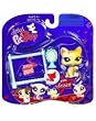 Littlest Pet Shop Assortment 'B' Series 2 Collectible Figure Cat with Clothes Rack and Mirror