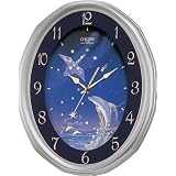 CITIZEN (シチズン) 掛け時計 ネムリーナファンタジー 電波時計 4MY659-019