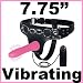 New Ultra Strap on Vibrating Dong Dildo Strap Ons Pink