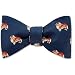 Shetland Sheepdog by Kay Nine Design navy blue polyester freestyle bowties