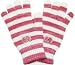 Jelly Belly Knit Gloves - Pink and White - kids size