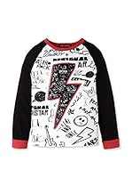 Desigual Camiseta Manga Larga Joana (Blanco)