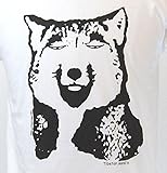 Tシャツ チベットスナギツネ オリジナルTシャツ L ホワイト