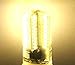 GRV E17 80-3014 SMD High Power LED Bulb Silicone Crystal Bulb Smart IC Chip Dimmable 3W AC 110V Pack of 2 (Warm White)