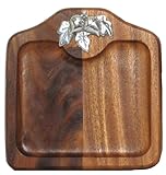 IMAGE OF Wood Acorn Mini Square Cutting Board 8