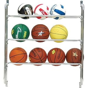 Champion Sports Wall Storage Ball Rack by 