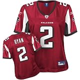 Matt Ryan Red Reebok Premier Atlanta Falcons Women's Jersey - X-Large