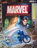 Marvel Wolverine X-Men Buff 'N Low Series 2 Die Cast Motorcycle CollectionIMAGE