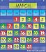 CALENDAR DATES POCKET CHART ADD ONS