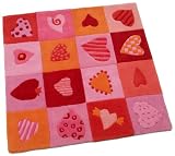 Heart by Heart 100% Wool Carpet , by Haba