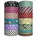 allydrew Washi Tapes Decorative Masking Tapes, Set of 12, ADSET03