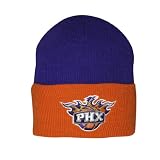 Adult NBA Phoenix Suns Warm Ski & Skate Beanie / Winter Hat – One Size Fits All – Purple & Brown