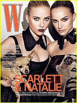 W Magazine (March 208: Scarlet Johannsen and Natalie Portman)