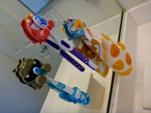 Keikihouse Toothbrush Holder - Hippo Gray