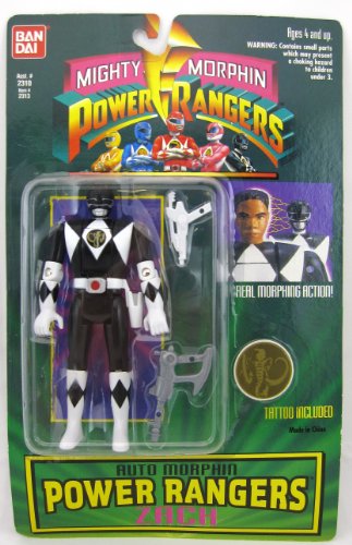 Mighty Morphin Power Rangers Auto Morphin Power Rangers Zach