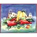 Magic Slice Non-Slip Flexible Cutting Board, Gourmet Size 12" x 15", Pepper Medley by Amy Hautman