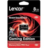 Lexar MSDP8GB-40-658 8GB Memory Stick Pro Duo - Gaming