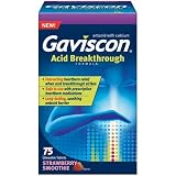 Gaviscon Abf Acid Breakthrough Formula 75ct, 0.5 Bottle (Pack of 2)