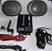 250 watts! Motorcycle / yacht 2 speakers + amplifier + radio pkg