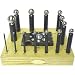 16pc Dapping Punches & Block Metalsmith Forming Tools