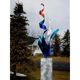 Abstract Metal Sculpture