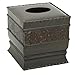 Zenna Home India Ink Prescott Tissue Box Cover, Bronze