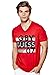 G by GUESS Men's Blaise Logo V-Neck Tee