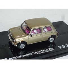 MINI COOPER UR MODELL 1986 PICCADILLY GOLD 1/43 VITESSE MODELL AUTO MODELLAUTO