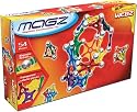 Webz 54 Piece Magnetic Construction Set with colorful transparent dics,  bars and  balls