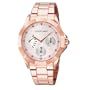 Jill Stuart Women's SILDE004 Retrograde Collection Pink Gold-Tone Bracelet Watch