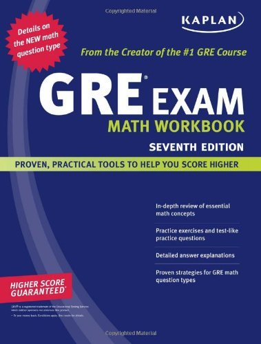 Kaplan GRE Exam Math Workbook) [Paperback]