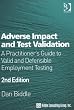 Adverse Impact And Test Validation: A Practitioner's Guide to Valid And Defensible Employment Testing