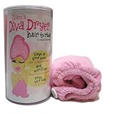 Mimi's Diva Dryer by Aquis Microfiber Hair Turban, Patented Design